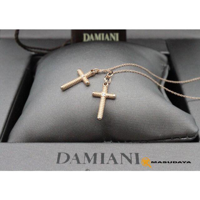 Damiani(ダミアーニ)のダミアーニメトロポリタンピンクゴールド2Pダイヤネックレス【超美品】 レディースのアクセサリー(ネックレス)の商品写真