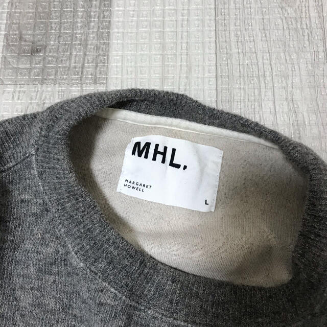 MARGARET HOWELL(マーガレットハウエル)のMHL. セーター　Lサイズ　SOFT SHETLAND WOOL メンズのトップス(ニット/セーター)の商品写真