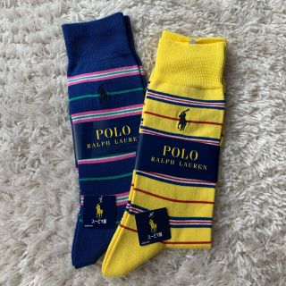 ポロラルフローレン(POLO RALPH LAUREN)の2足セット　ポロラルフローレン  メンズ靴下(ソックス)