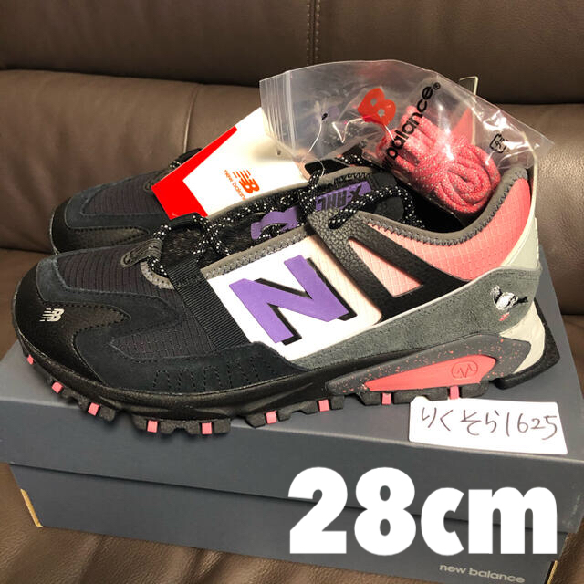 28cm STAPLE × atmos × NEWBALANCE X-RACER