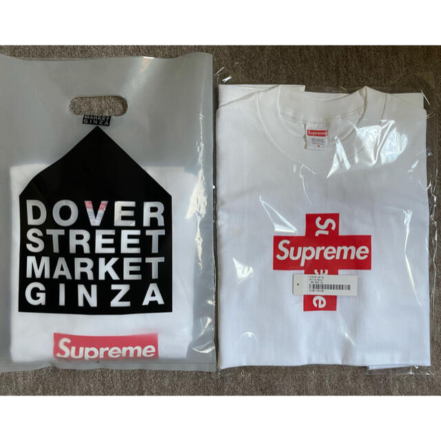 Supreme box logo L/S Tee & cross Tee セット