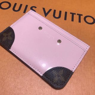 ルイヴィトン(LOUIS VUITTON)のルイヴィトン　ローズバレリーヌ　パスケース　カードケース(パスケース/IDカードホルダー)