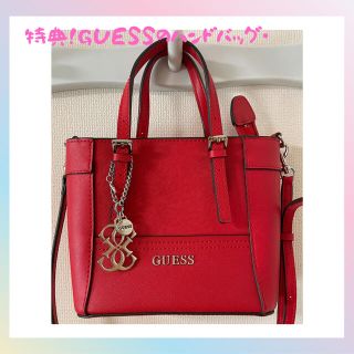 ゲス(GUESS)の❤️GUESS RED ショルダーバッグ❤️(ショルダーバッグ)