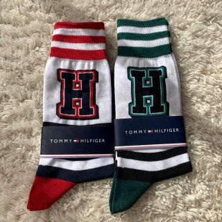 トミーヒルフィガー(TOMMY HILFIGER)の2足セット　トミーフィルフィガー　メンズ靴下(ソックス)