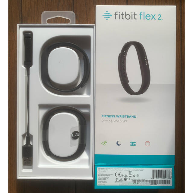 Fitbit flex2 本体、バンド付き