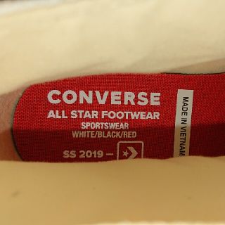 コンバース CONVERSE CT70 三星 チャックテイラー スラムジャム 白