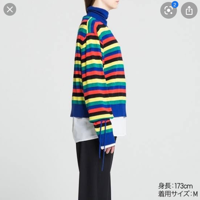 J.W.ANDERSON(ジェイダブリューアンダーソン)のJWANDERSON × UNIQLO L  レディースのトップス(ニット/セーター)の商品写真