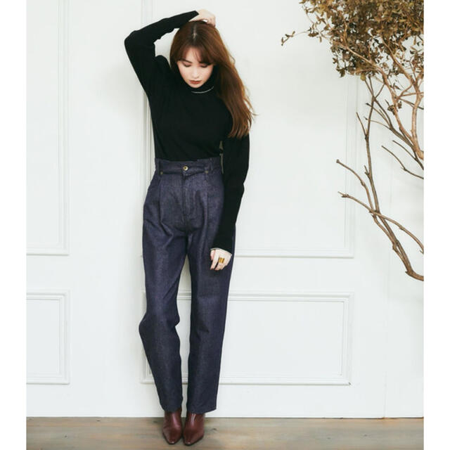 herlipto High-rise Wide-leg Pants デニム