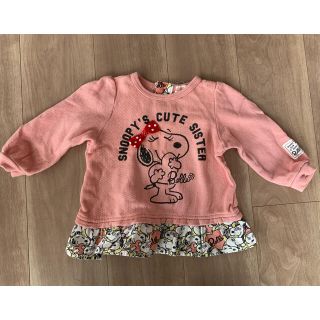 スヌーピー(SNOOPY)のスヌーピー90cmトップス(Tシャツ/カットソー)