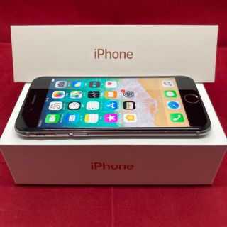 アップル(Apple)のiPhone6 128GB スペースグレイ　SoftBank 美品(スマートフォン本体)