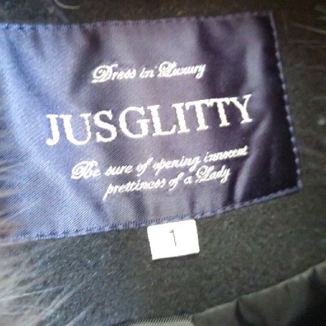 JUSGLITTY(ジャスグリッティー)の専用⭐ジャスグリッティー コート レディースのジャケット/アウター(毛皮/ファーコート)の商品写真