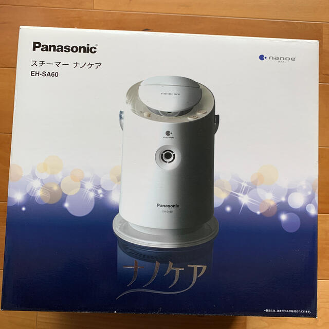 Panasonic(パナソニック)のパナソニック スチーマー ナノケア EH-SA60 ゴールド調(1 スマホ/家電/カメラの美容/健康(フェイスケア/美顔器)の商品写真