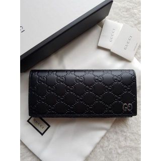 グッチ(Gucci)のGUCCI グッチ ドリアン GGシグネチャー レザー 長財布(財布)