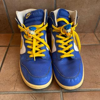 ナイキ(NIKE)のNIKE DUNK HI BLUE YELLOW 28cm(スニーカー)