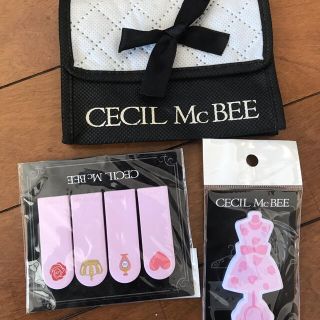 セシルマクビー(CECIL McBEE)の付箋　ふせん(ノート/メモ帳/ふせん)