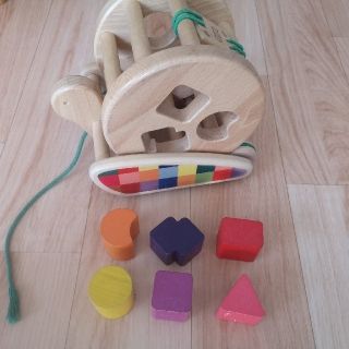 ボーネルンド(BorneLund)のボーネルンド　かたつむり　型はめ　BAJO SORTROLLER(知育玩具)