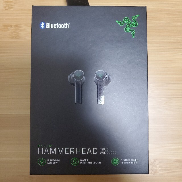 美品】RAZER HAMMERHEAD TRUE WIRELESS - ヘッドフォン/イヤフォン