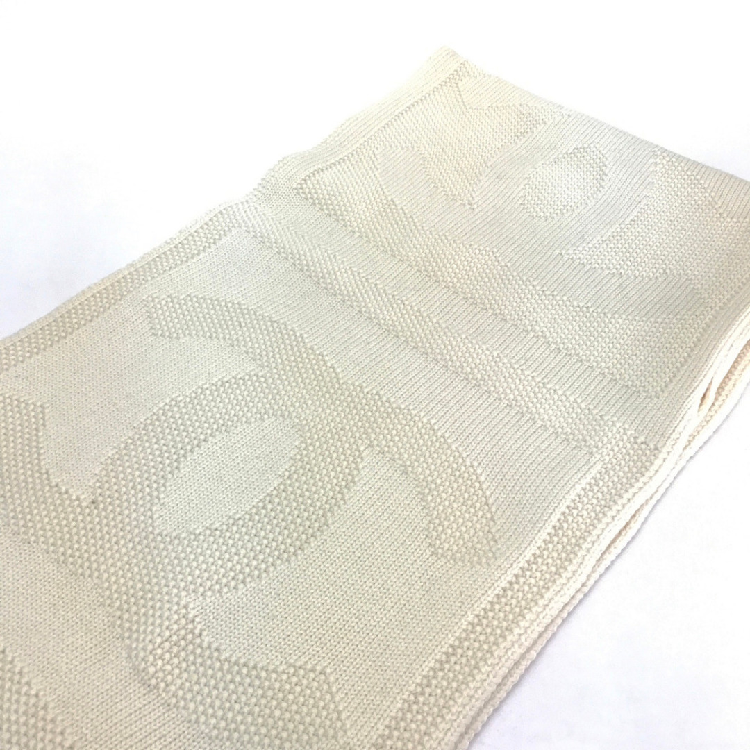 シャネル CHANEL CC ココマーク マフラー ウール ベージュ ベージュ系 シャネル CHANEL CC ココマーク マフラー ウール ベージュ ベージュ系