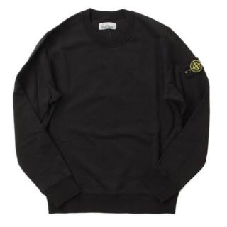 ストーンアイランド(STONE ISLAND)のSTONE ISLAND トレーナー黒(トレーナー/スウェット)