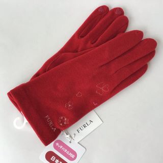 フルラ(Furla)のフルラ 手袋 GLOVES 新品 赤 レッド グローブ(手袋)