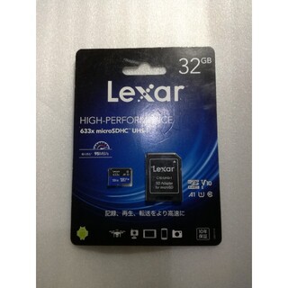 レキサー(Lexar)のマイクロSDカード【32GB】新品未使用(PC周辺機器)