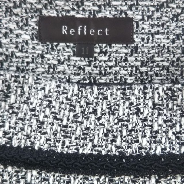 ReFLEcT(リフレクト)のリフレクト   11号 ツイードスカート   試着のみ レディースのスカート(ひざ丈スカート)の商品写真