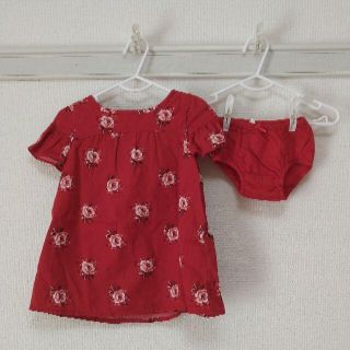 ベビーギャップ(babyGAP)の【美品】ワンピース（babyGAP 12～18m/74~79cm）(ワンピース)