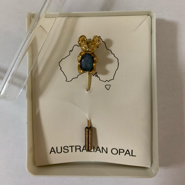 オーストラリアンオパール　コアラ レディースのアクセサリー(ブローチ/コサージュ)の商品写真