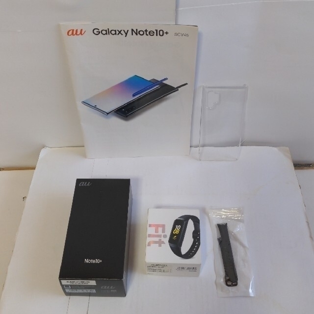 Galaxy - ☆お買い得 au Galaxy Note 10+ SCV45 黒 新同解除残なし