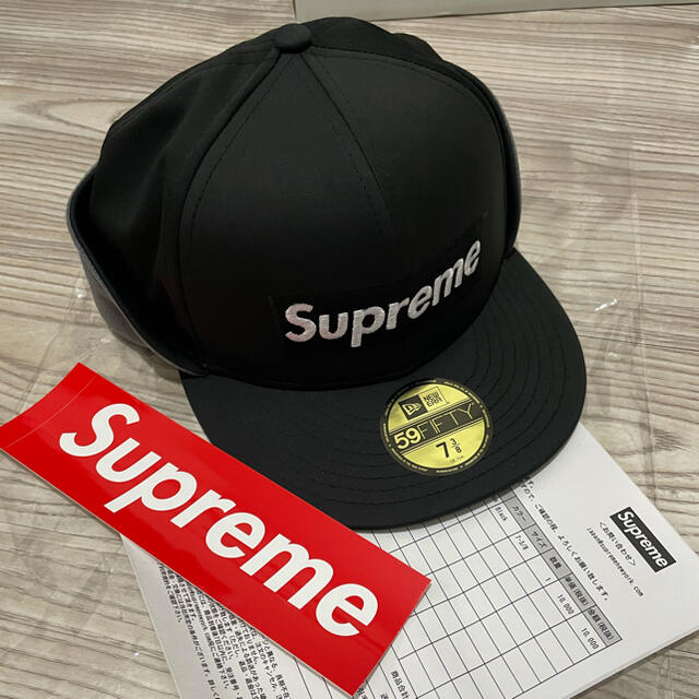 7 3/8 Supreme Windstopper New Era  ブラック