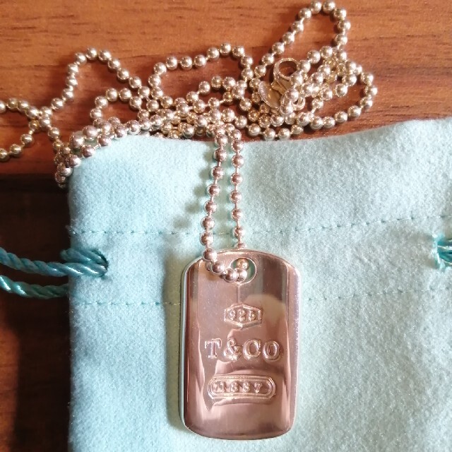 Tiffany Co Tiffany ドッグタグネックレス の通販 By シコク S Shop ティファニーならラクマ