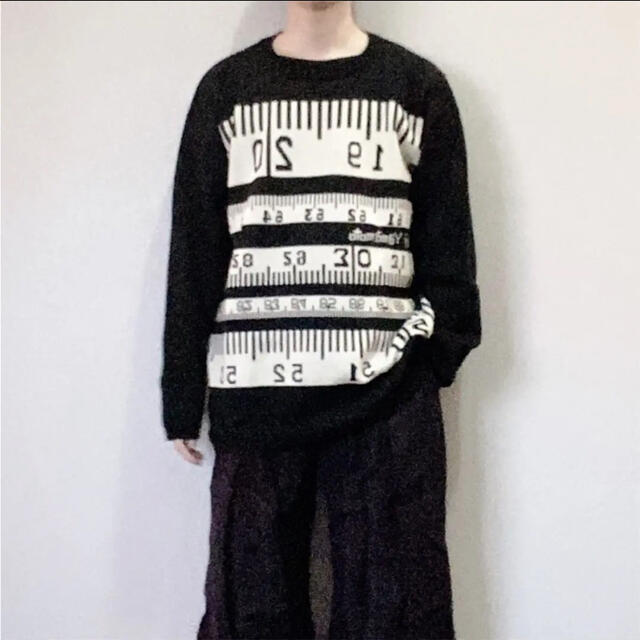 55%以上節約 Yohji Yamamoto ニット オーバーサイズ ものさし