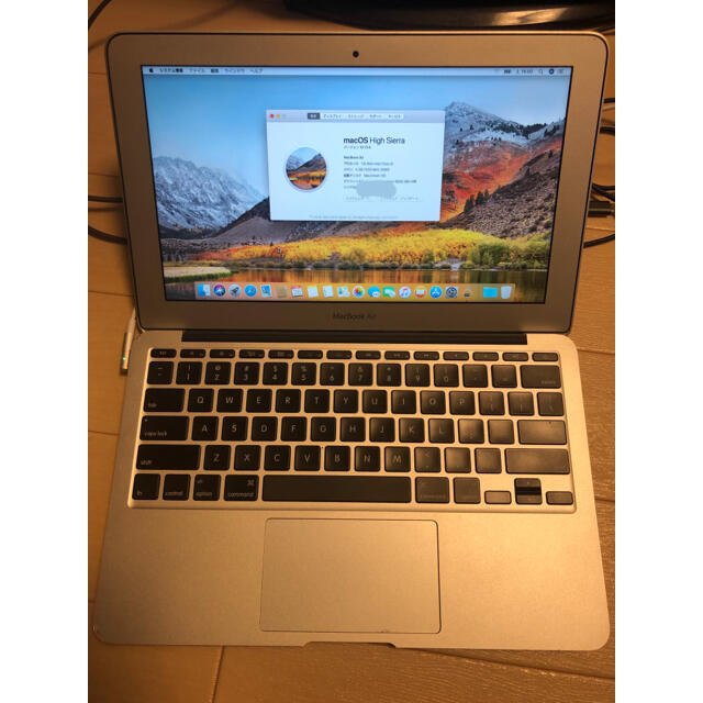 Macbook Air 11インチ 2011 i5 4GB 128GBSSD