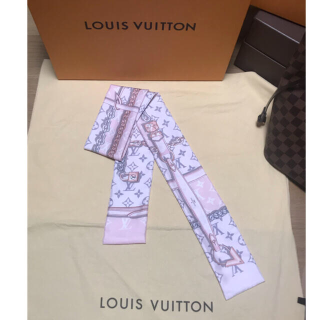 N ⑧ LOUIS VUITTON ルイヴィトン バンドー スカーフ モノグラム