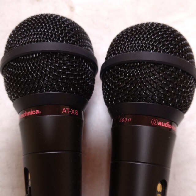 audio-technica - ボーカル用マイク audio-technca AT-X8 2本の audio-technica - ボーカル用マイク audio-technca AT-X8 2本の