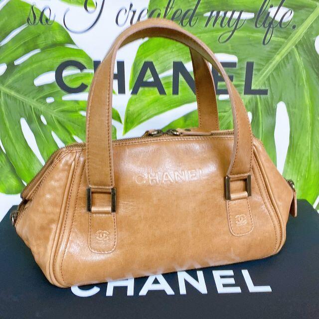 超人気新品 AKI CHANEL - CHANEL シャネル ショルダー ブラウン