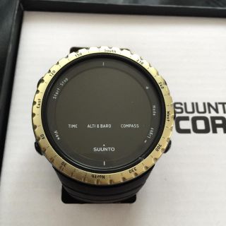 スント(SUUNTO)のスント コア ブラック イエロー(腕時計(デジタル))