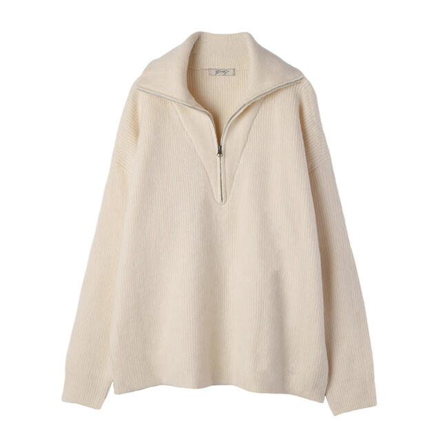 Seah Maison Atelier ハーフジップニット Camel