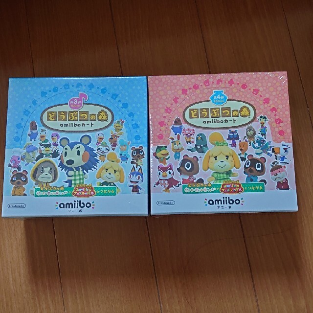 任天堂 - どうぶつの森 amiiboカード 第3弾 第4弾 (1BOX 50パック入り ...