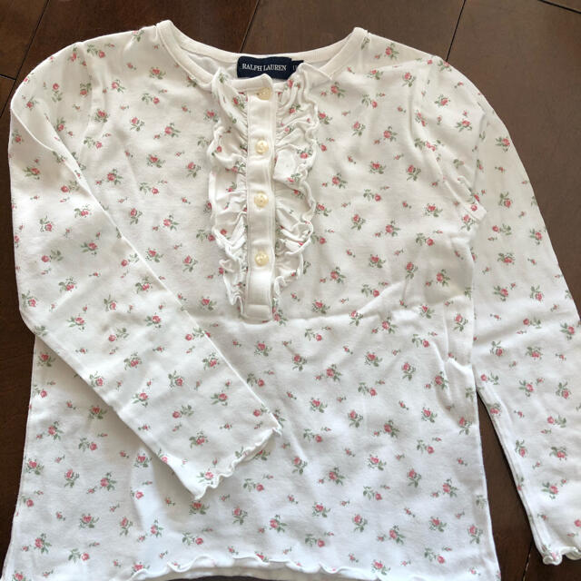 Ralph Lauren(ラルフローレン)のラルフローレン カットソー 長袖シャツ 110 キッズ/ベビー/マタニティのキッズ服女の子用(90cm~)(Tシャツ/カットソー)の商品写真