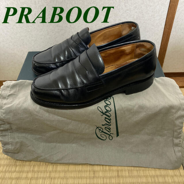 Paraboot x beams adonis size5 濃紺 - ドレス/ビジネス