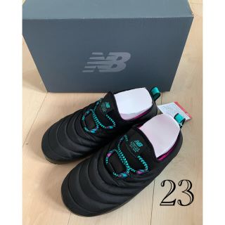 ニューバランス(New Balance)のニューバランス　モックシューズ  モック　ブラック　23(スニーカー)