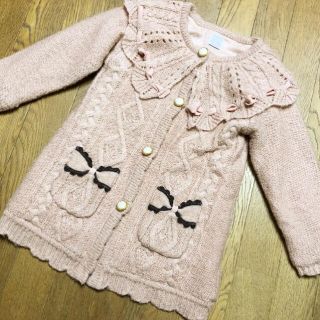 アクシーズファム(axes femme)のアクシーズファムキッズ❤︎冬大人気ニットコート❤︎110(コート)