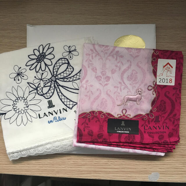 LANVIN(ランバン)のLANVINハンカチ レディースのファッション小物(ハンカチ)の商品写真