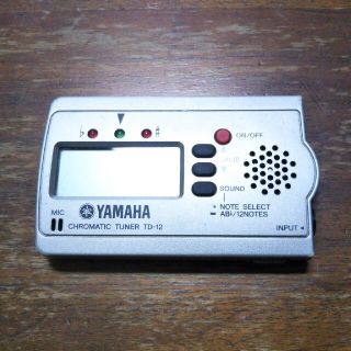 ヤマハ(ヤマハ)のヤマハ　クロマティックチューナー　TD-12(その他)