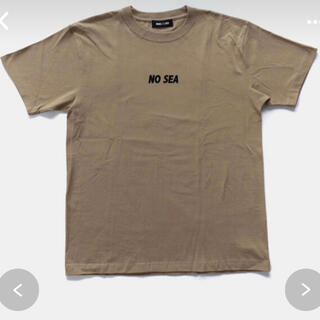 シー(SEA)の NO COFFEE × WIND AND SEA tシャツ ベージュ　M(Tシャツ/カットソー(半袖/袖なし))