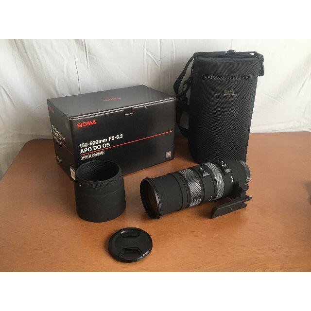 SIGMA - SIGMA APO 150-500mm DG OS HSM キャノン用 中古美品の通販 by