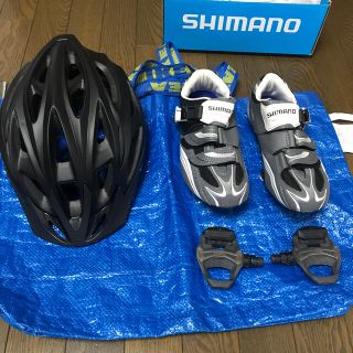 キャノンデール(Cannondale)のロードバイク ヘルメット シューズ　クランク　工具セット　おまけ品付(ヘルメット/シールド)