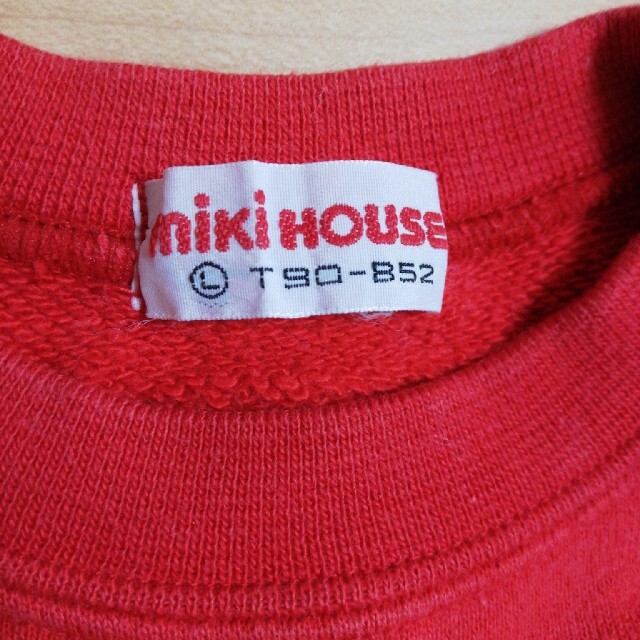 mikihouse(ミキハウス)のmikiHOUSE トレーナー キッズ/ベビー/マタニティのベビー服(~85cm)(トレーナー)の商品写真