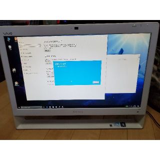 ソニー(SONY)のソニー デスクトップパソコン SONY VAIO J VPCJ236FJ/W(デスクトップ型PC)